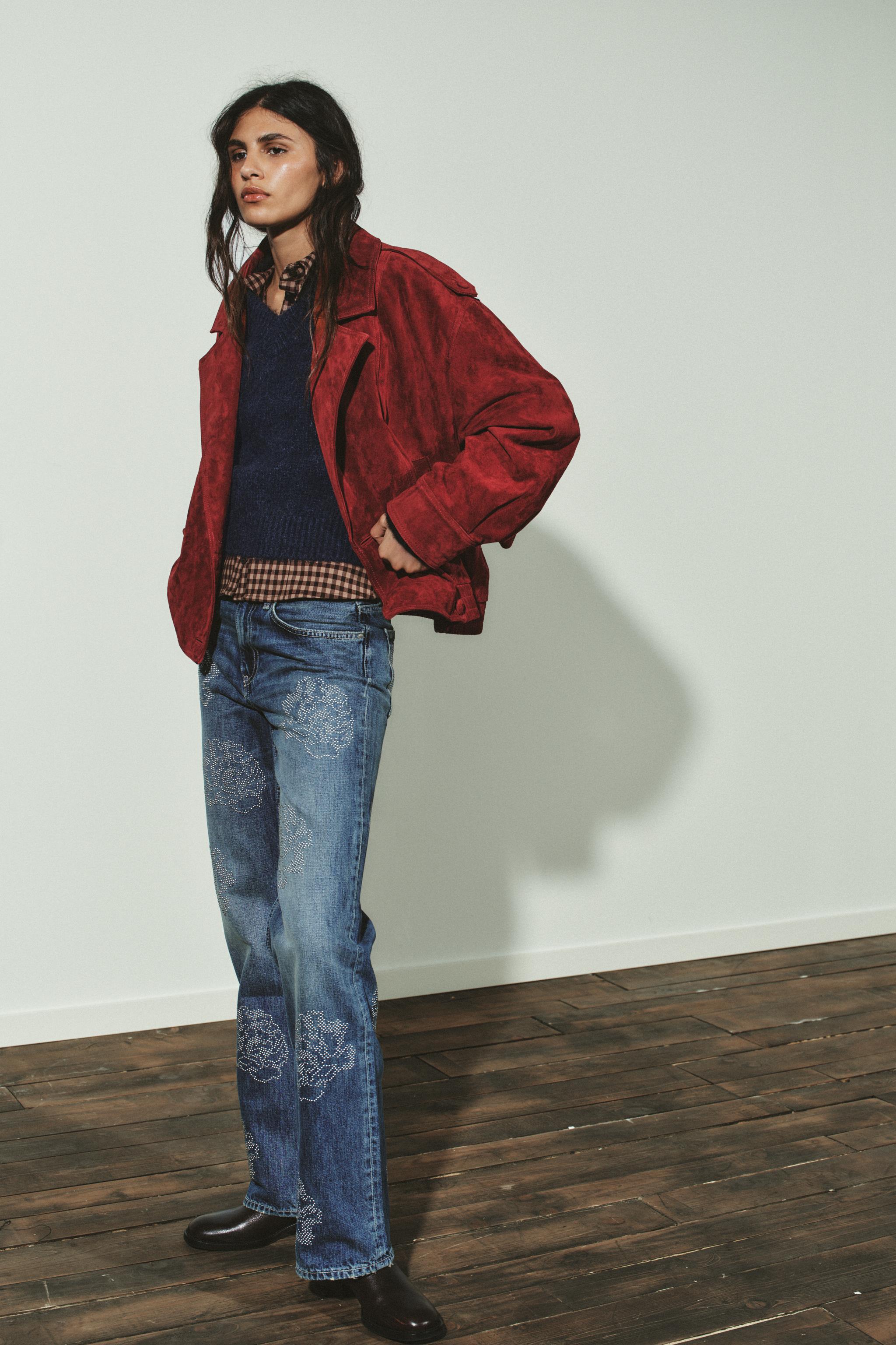 JEAN BARREL TRF FLEURS TAILLE HAUTE